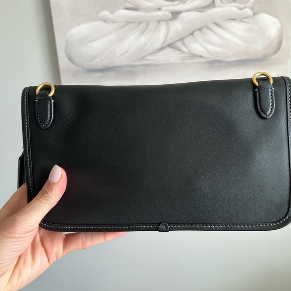 Coach Fold over cut out clutch crossbody - Picture 7 of 7